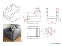 Autocad Kursu - Autocad Programı ile Tekli Koltuk Çizimi