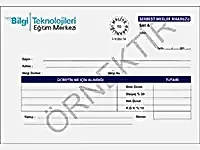 Genel Muhasebe Kursu - Serbest Meslek Makbuzu