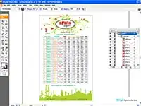 InDesign Illustrator Kursu - Illustrator İmsakiye Tasarımı
